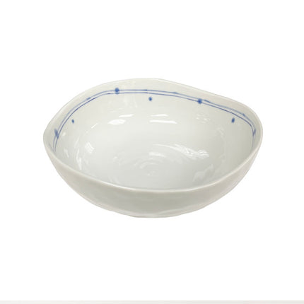 Kansai Yamamoto Blue & White Bowls and Ladle 6pc Set