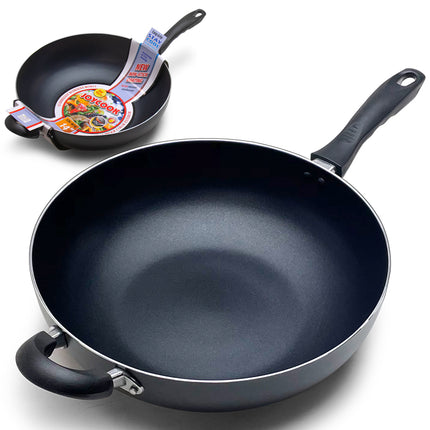 JOYCOOK WOK 14 inch with Helper Hand