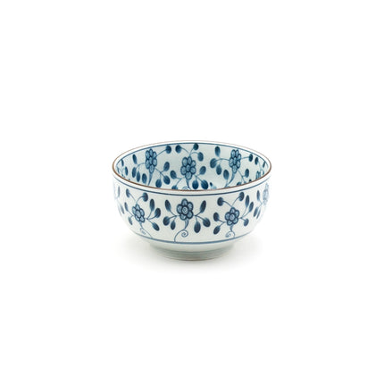 Bush Clover Ceramic Rice Bowls - Set of 5