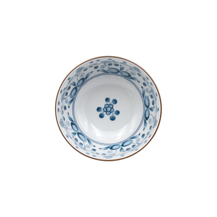 Bush Clover Ceramic Rice Bowls - Set of 5