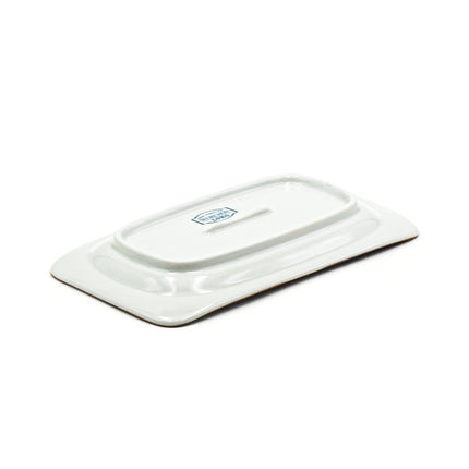 Roco Wisteria Rectangular Porcelain Plate – Set of 5