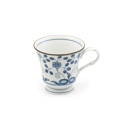 Bush Clover Ceramic Coffee Tea 4pcs Set