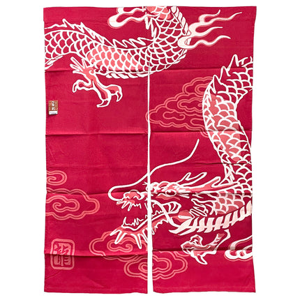 Dragon in the Sky Noren Furoshiki Curtain