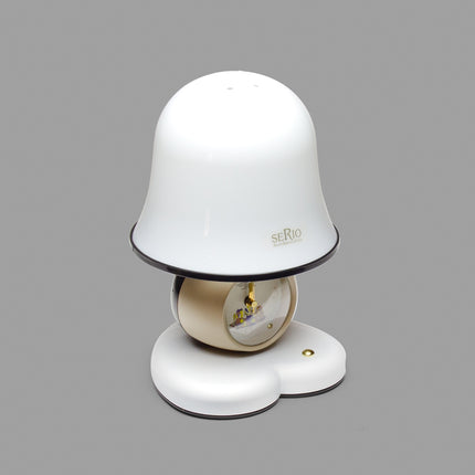 Japanese Table Clock with Lamp