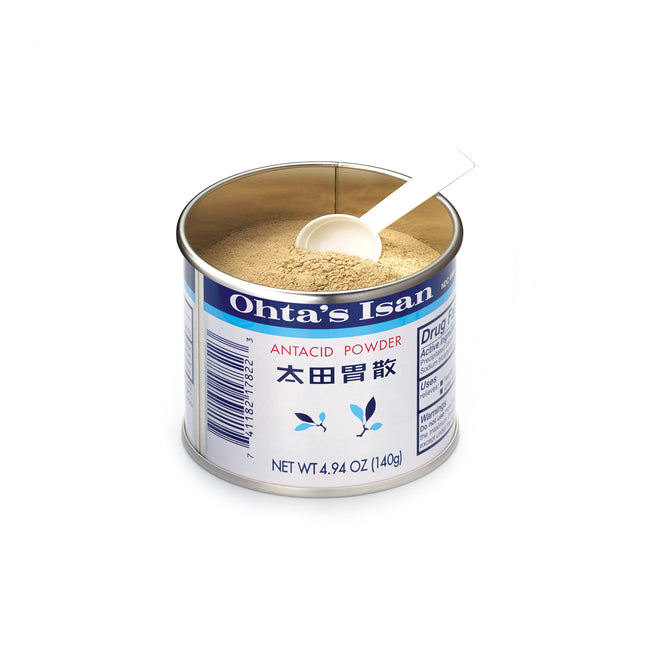 [Ohta's Isan 일본 대표 위장약 '오타이산'] Antacid Herbal Powder, Made in Japan - Large Single Can (4.94 oz)