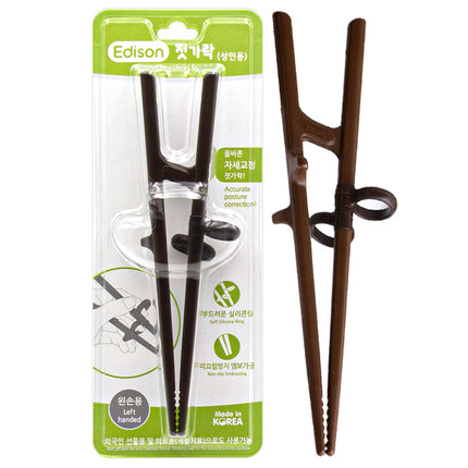 Edison Training Chopsticks for Left Handed Adults