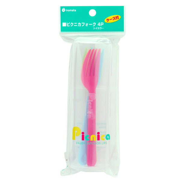 Picnica Plastic Encased Forks-4pc