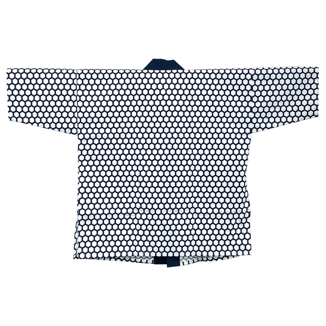 Happi Coat Honeycomb Kimono Sushi Chef Uniform - LL Size