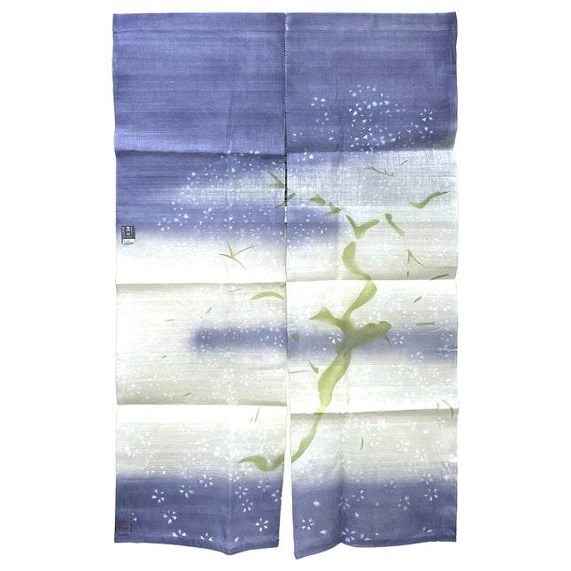 Flower Sprinkle Noren Furoshiki Curtain