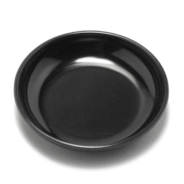 Melamine Round Sauce Dish, 48pc, 3-1/4"D (Black)