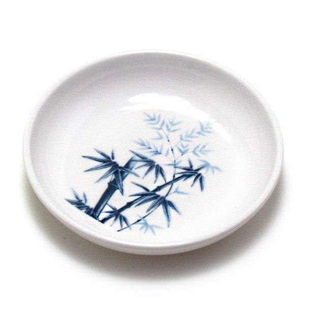 Melamine Round Sauce Dish, 48pc, 3-1/4"D (Elegant Blue Bamboo)