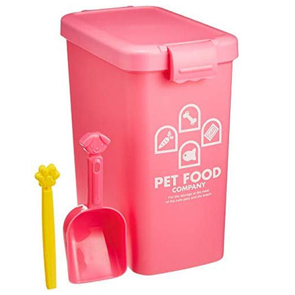 Pet Food Container - Pink
