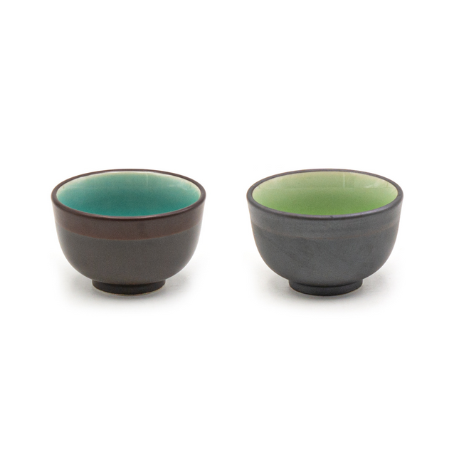 Japanese Ceramic Tea Cup 2pc Set
