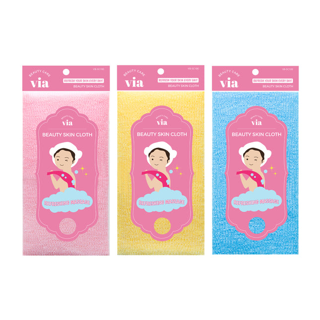 Via Beauty Care Beauty Skin Cloth - Set of 3