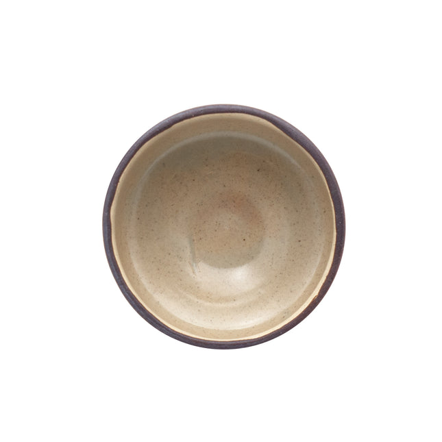 Matcha Bowl 5"Dx3"H, Orange Brown