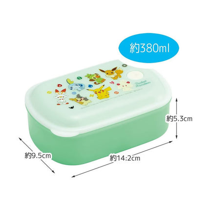 Pokemon Lunch Box with Partition 380ml, Antibacterial Material