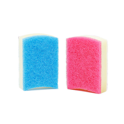 Polka Dotted Kitchen Sponge - 4pcs