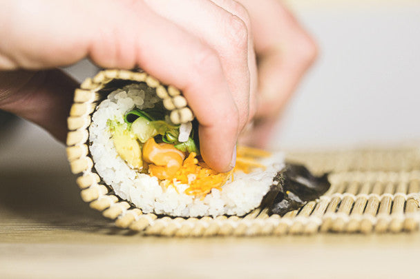 Take Bamboo Sushi Rolling Mat 9.5"- Rounded