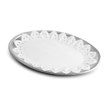 Oval Shape Party Plate 2PC - Set of 4