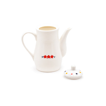Japanese Sauce Dispenser Set with Tray - Rabbit, Flower Pattern