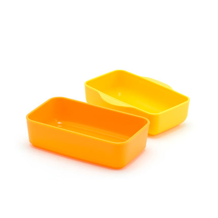 2-Tier Bento Lunch Box - Orange