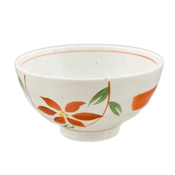 Earthen Flower Assorted Rice Bowl Set of 5