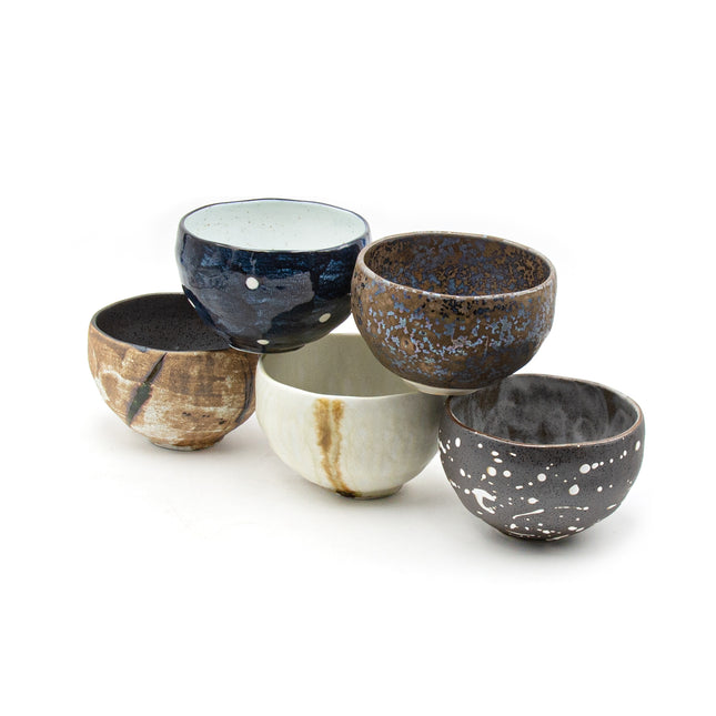 Handcrafted Ceramic Bowl 5PC Set