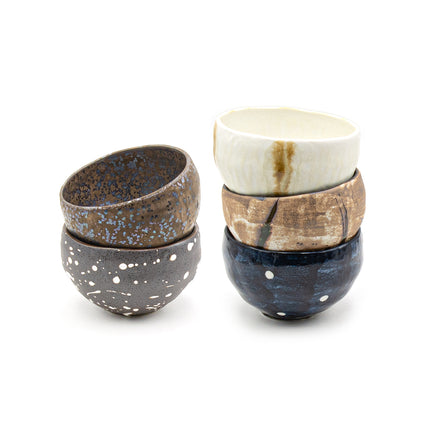 Handcrafted Ceramic Bowl 5PC Set