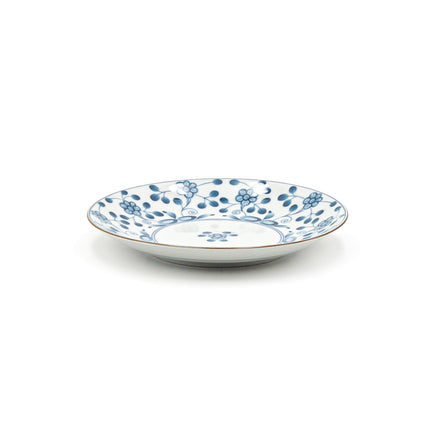 Bush Clover Ceramic Round Plate 7" - Set of 5