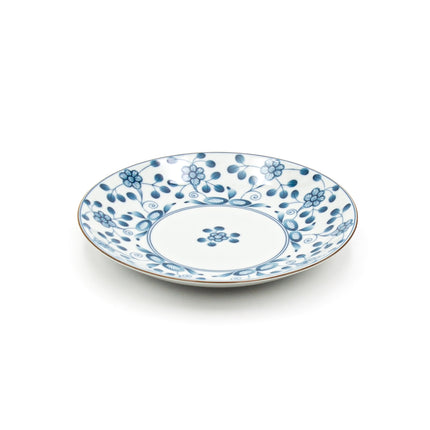 Bush Clover Ceramic Round Plate 7" - Set of 5