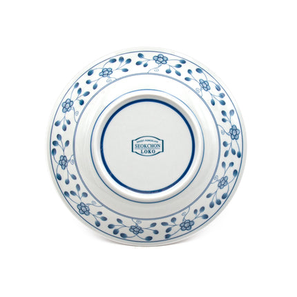 Bush Clover Ceramic Shallow Bowls - Set of 5