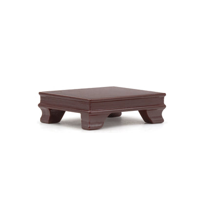 Rectangular Wooden Display Stand 4"L