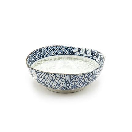 Japanese Traditional Pattern Bowl Set - 2pc