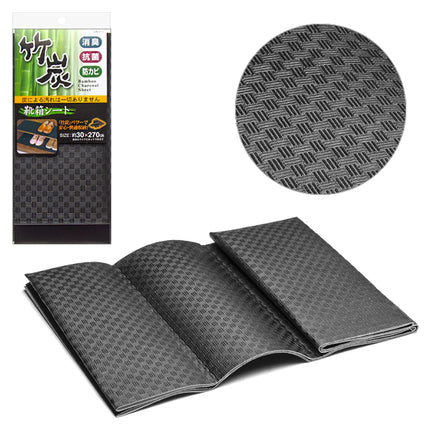 Black Bamboo Charcoal Sheet for Shoe Rack