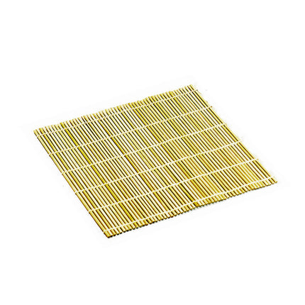 Bamboo Sushi Rolling Mat 10.5" - Flattened