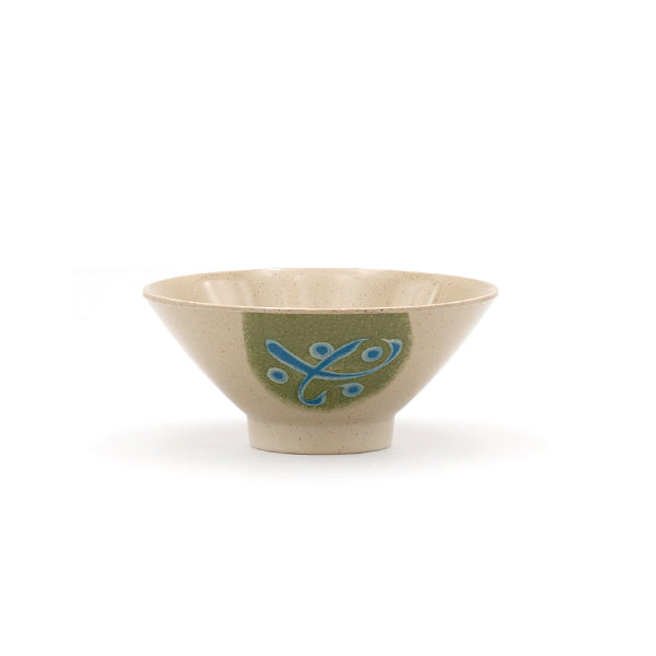 Melamine Rice Bowl, 9pc, 4-5/8"D (Green)