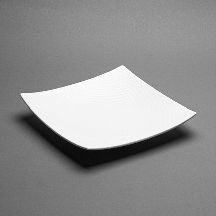 Square White Plate Set Of 2