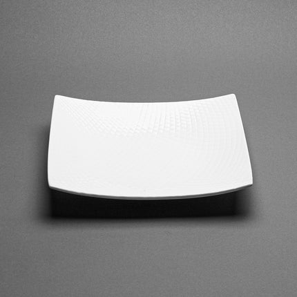 Square White Plate Set Of 2