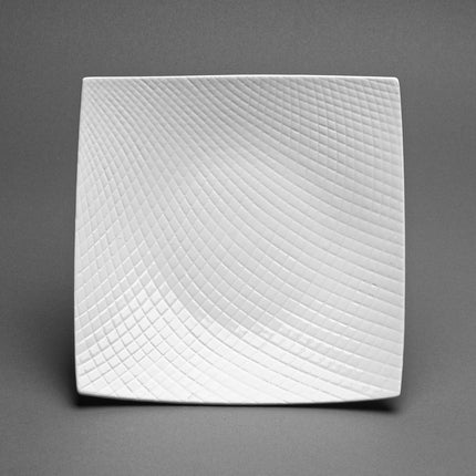 Square White Plate Set Of 2
