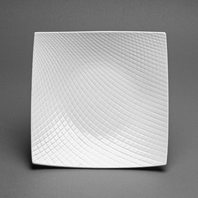 Square White Plate Set Of 2