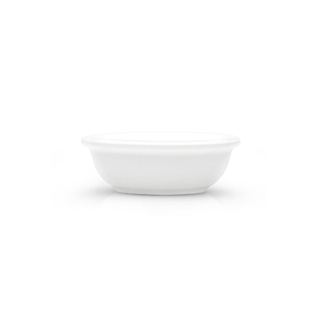 White Sauce Dish 3.25"D