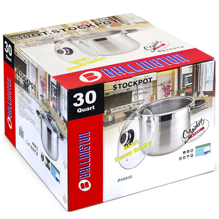 Ballington Stainless Steel Stockpot 30QT