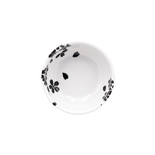 Black Cherry Blossoms Sauce Bowl