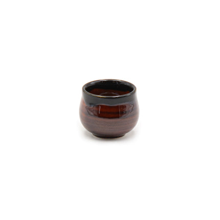 Japanese 5pc Ceramic Sake Set - Brown