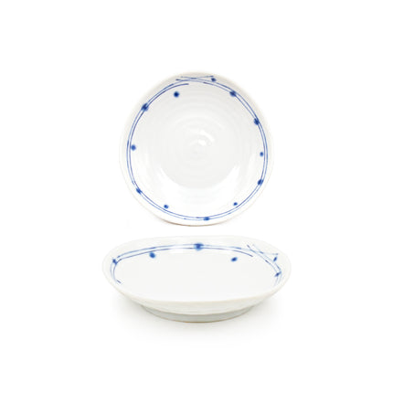 Kansai Yamamoto Blue & White Coffee Cup and Saucer Set