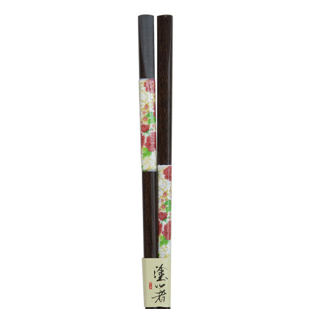 Red & White Blossom Chopstick 2pc Set