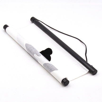 Japanese Calligraphy Painting Logevity - Black & White