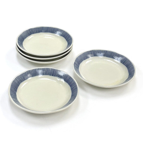 Kafuh Tokusa Pattern Plate 5pc Set