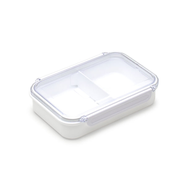 Lunch Box with Clear Lid and Partition 780ml