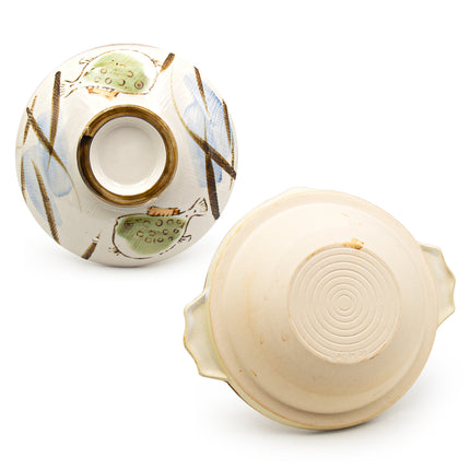 Japanese Donabe Ceramic Pot 10"D